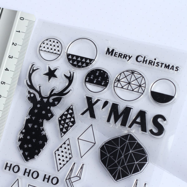 MemoME. Clearstamps Stempel Christmas