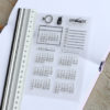 MemoME. Clearstamps Stempel Kalender